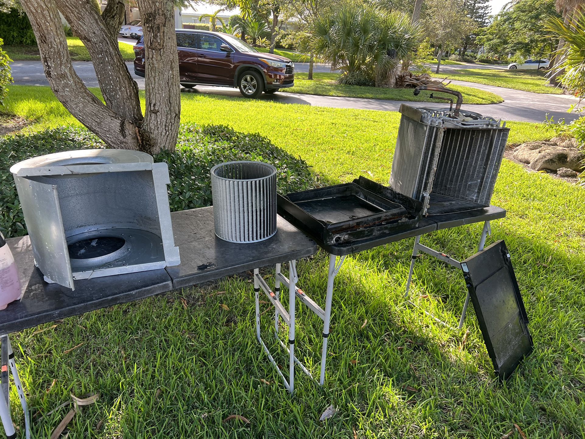 Air conditioning maintenance