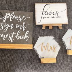 Wedding Signs