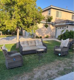 Patio sofa set brand new patio couch outdoor furniture outdoor sofa outdoor furniture set 🚚☑️🆕✅