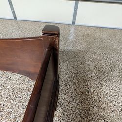 Solid wood king size bed frame - FREE