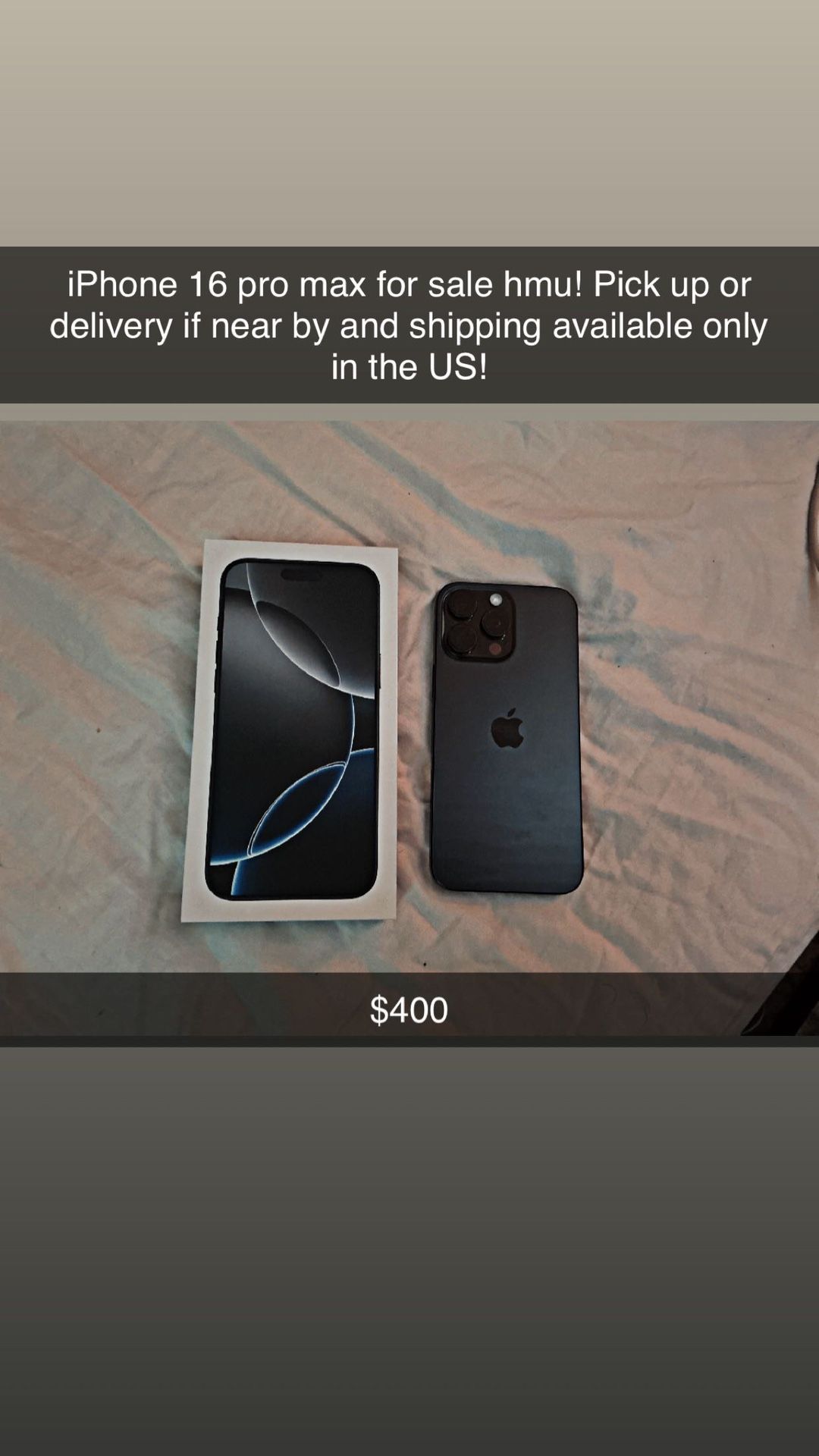 IPHONE 16 Pro Max