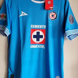Pirma mens JERSEY'S Club CruZ Azul Size XL Y 2xl No Trade 