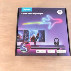 Govee Neon Rope Light 2 - 9.8FT - New Sealed - Matter / Alexa / Google Home
