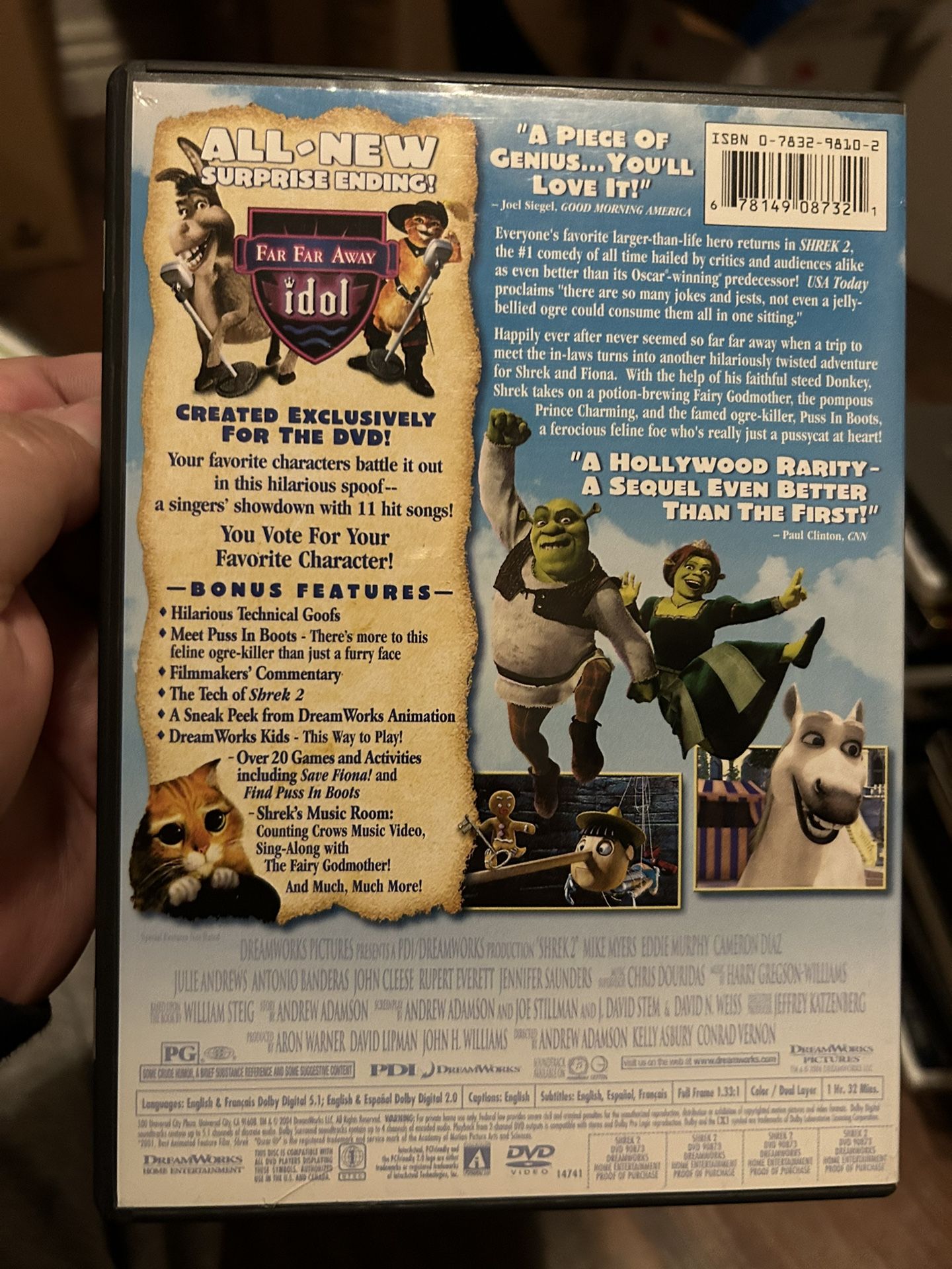 Shrek 2 On DVD