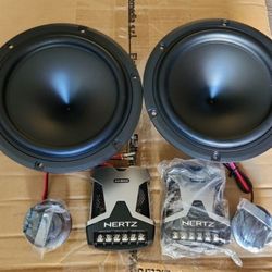 Thunder Audio H-650CS 6.5" 125W RMS 2 Way Component Set 250W Max 4 Ohm PAIR