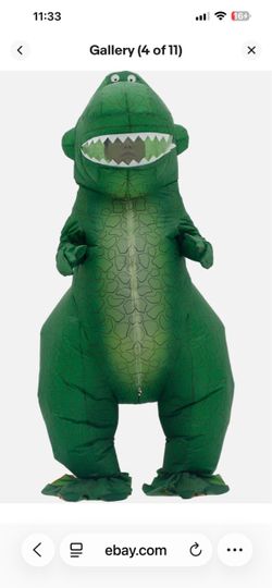Inflatable T-Rex Dinosaur Costume