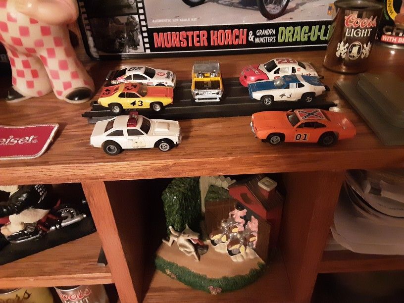 General Lee Slot Car Rosco P Coltran who Who Police Car
