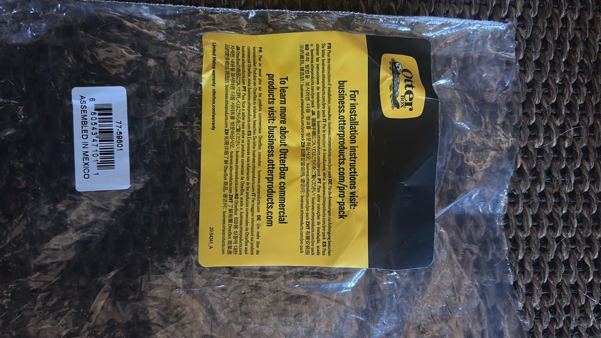 Otterbox - Black iPhone 10 Case - New