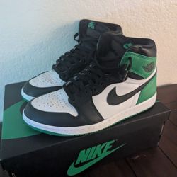 Jordan 1 High Lucky Green Sz 11
