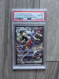 Cynthias garchomp ex SIR PSA 10