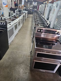 Seattle Used Appliance Sale and repair Washer Dryer Fridge Stove Oven Stackable Samsung GE Whirlpool LG Kenmore Electrolux Bosh Maytag Free Warranty