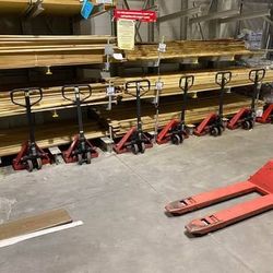 Used Pallet jacks $199-249 ea no less