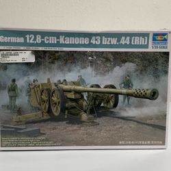 Trumpeter ~ German 12.8cm Kanone 43 bzw. 44 (Rh) ~ 1/35 Scale Kit 02312 ~ SEALED