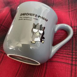 Sanrio, heat-resistant, Bat Badtz-Maru, mug, 260ml, ceramic, 0.28kg,
