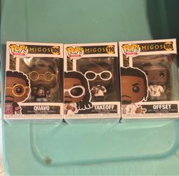 The Migos Funko Pop Set
