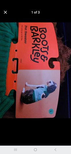 Pet Sweater Size Large