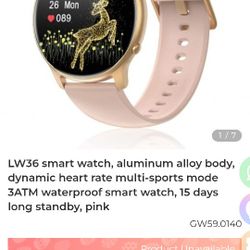 3ATM Health Detection Workout Gear Smart Watch 
