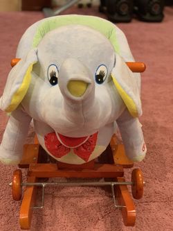 Happy Trails Elephant Rocker