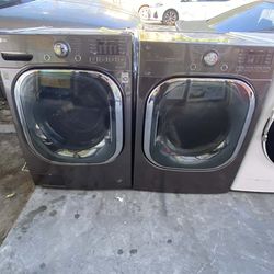LG WASHER AND GAS DRYER FRONT DOOR SIDE BY SIDE OR STACKED ✅$650✅ +FREE DELIVERY AND INSTALLATION