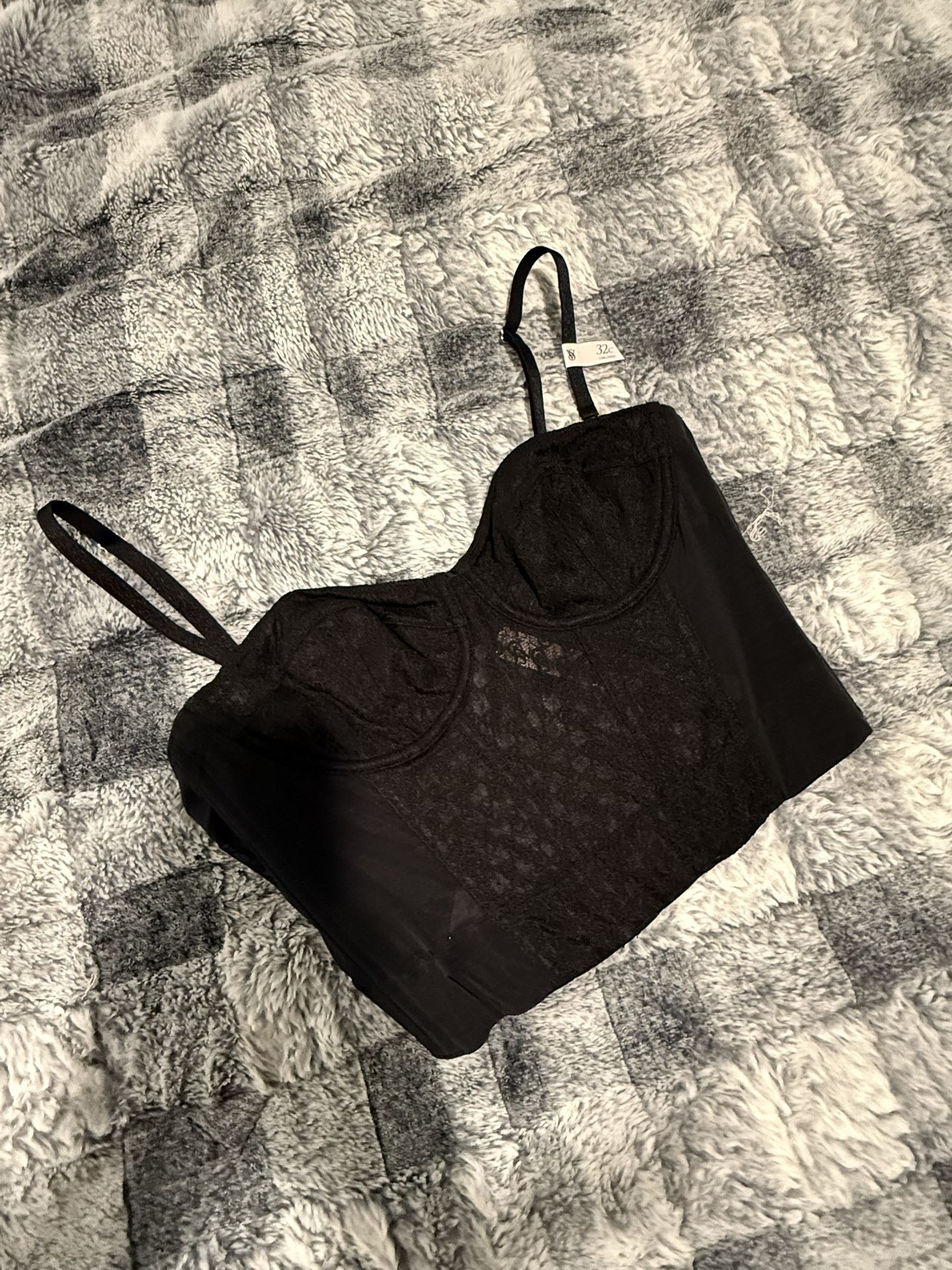 Victoria Secret Black Corset - Tags On New