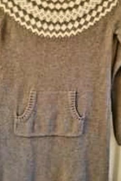 Gymboree Fair Isle Sweater Dress sz 10