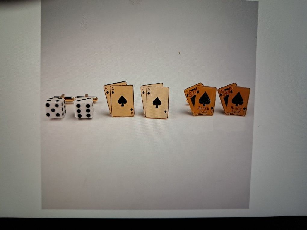 Three p set casino theme couplings and button covers