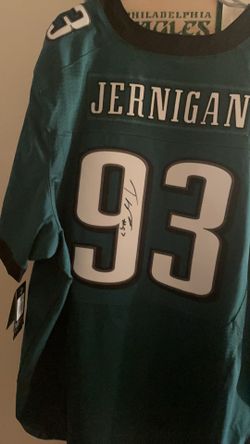 Tim Jernigan On Field Auto Jersey