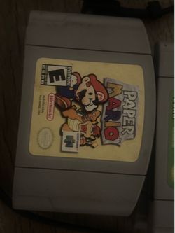 Nintendo 64 Lot (send offers)- Paper Mario, WCW NWO Revenge, Star Wars Shadows of the Empire