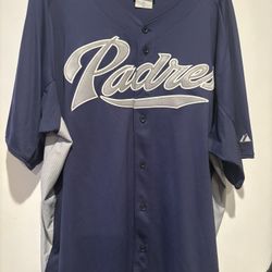 Vintage San Diego Padres Made In The USA Jersey Size 2x