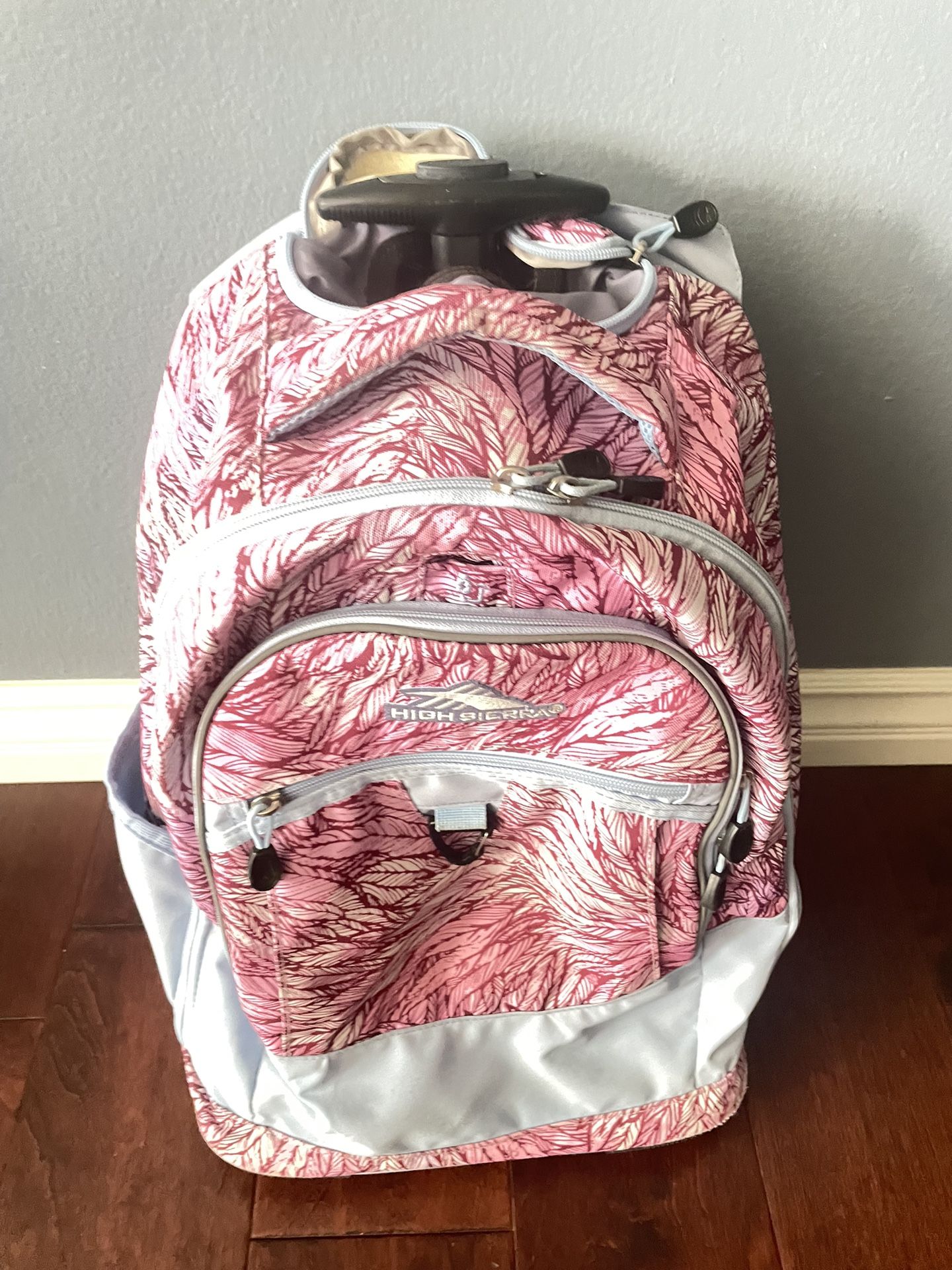 High Sierra Rolling Backpack