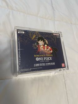One Piece OP01 white bottom booster box