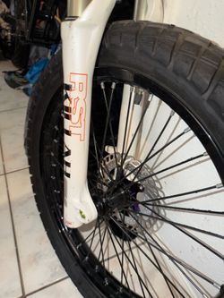 Surron front forks  and rim