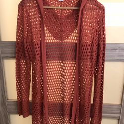 Serendipity By Victoria Mesh Hoodie Top