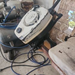 V Ted Williams Outboard Motor 