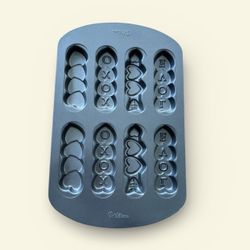 Wilton Valentine Hearts & Arrows 8 Cavity Cookie Mold Pan, Shaped Baking Tray