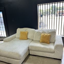 White Cream Couch Set 