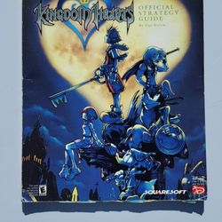 Disney's Kingdom Hearts 1 Strategy Guide With Poster and Stickers
