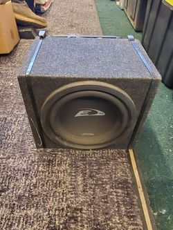 Alpine Amp and sub-woofer