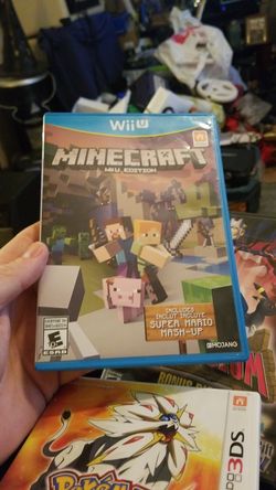 Nintendo wii u minecraft wii u edition excellent condition