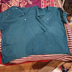Scrub Tops XL