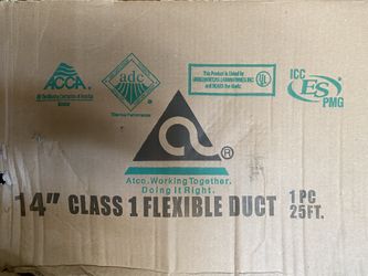 14” Class 1 Flexible Duct 25ft