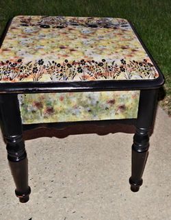 One of a kind side table
