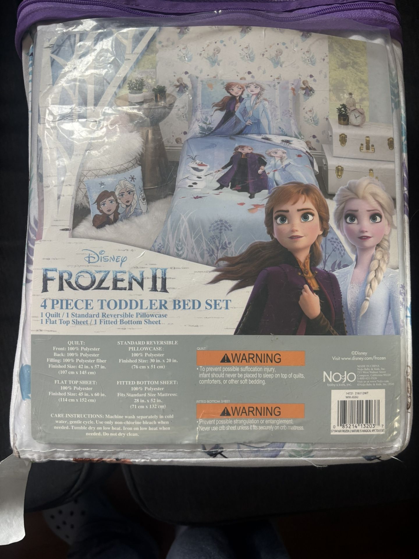 Frozen Toddler Bed set