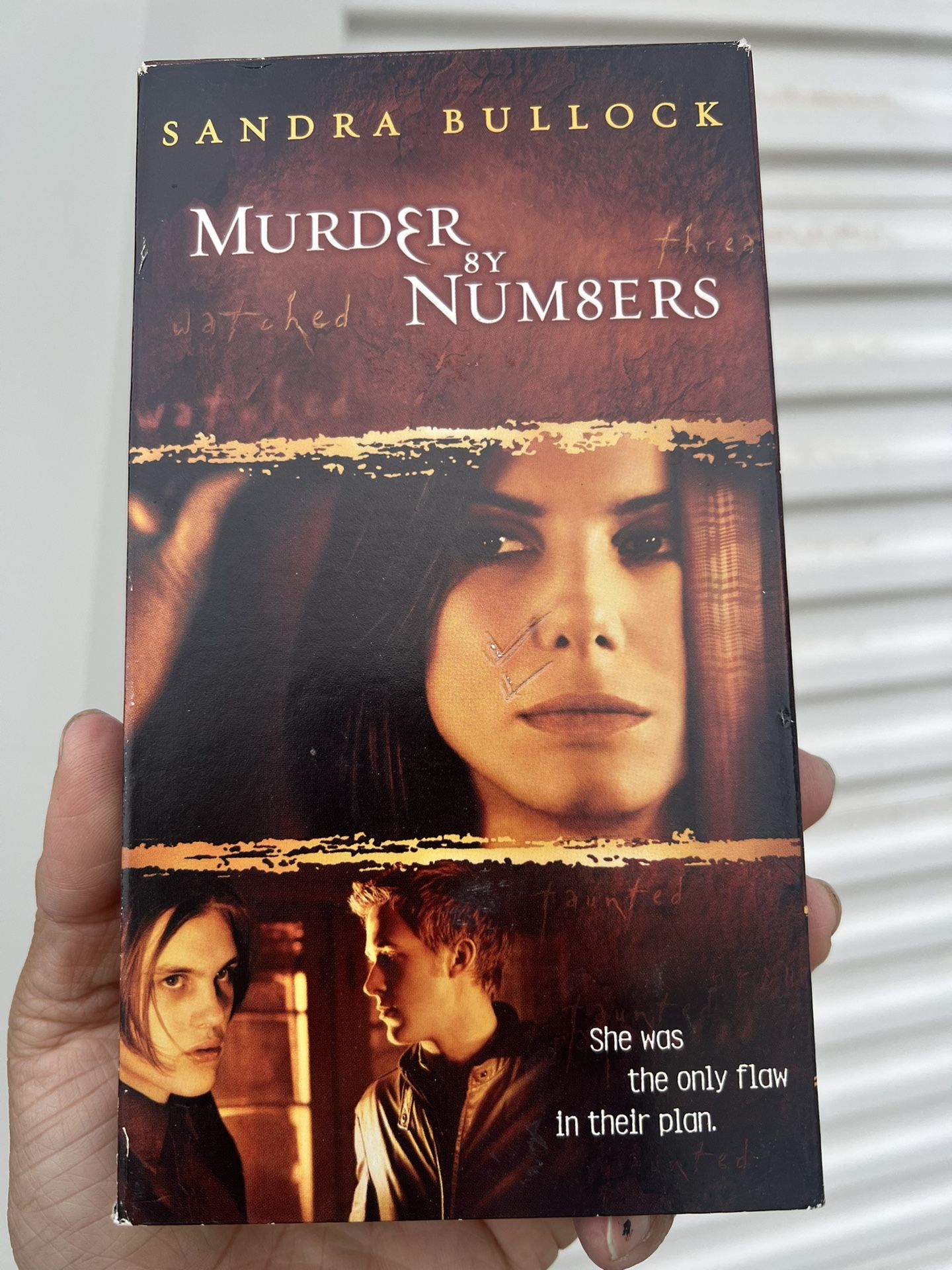 Murder By Numbers(2002) VHS