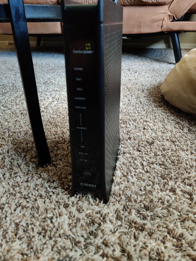 CenturyLink Zyxel C3000Z modem+Wifi router