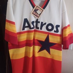 Cooperstown Vintage Astros Majestic Jersey  (xl)