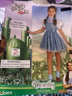 Wizard of Oz Dorothy Child Costume Small