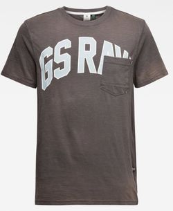 G-Star RAW Men Printed T Shirt Size L