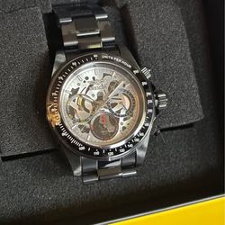 Invicta Speedway Exoprix Men's Watch with Skeleton Dial- 40 mm