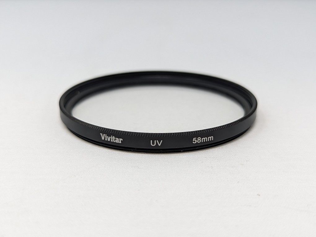 Vivitar UV58 58mm 1-Piece Camera Lens Filter